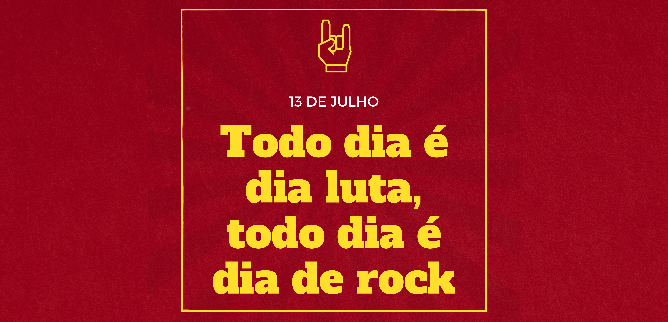 Hoje é dia de Rock! 